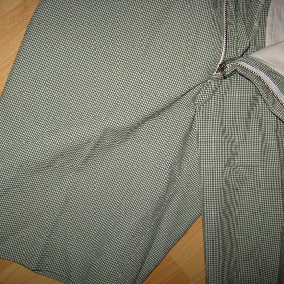 🩳 Mister Mr. Trina Turk Green Gingham Plaid Men's Shorts 28 - Picture 3 of 7